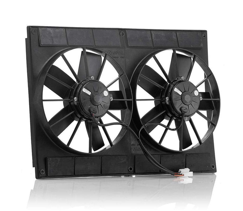 Be-Cool Radiators - Electric Fan Dual Paddle Blade