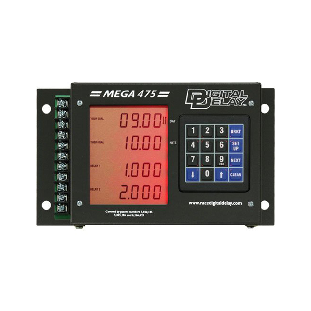 [BRPDDI-1095-BR] Biondo Racing Products - MEGA 475 Delay Box wo/ Dial Board - Black/Red