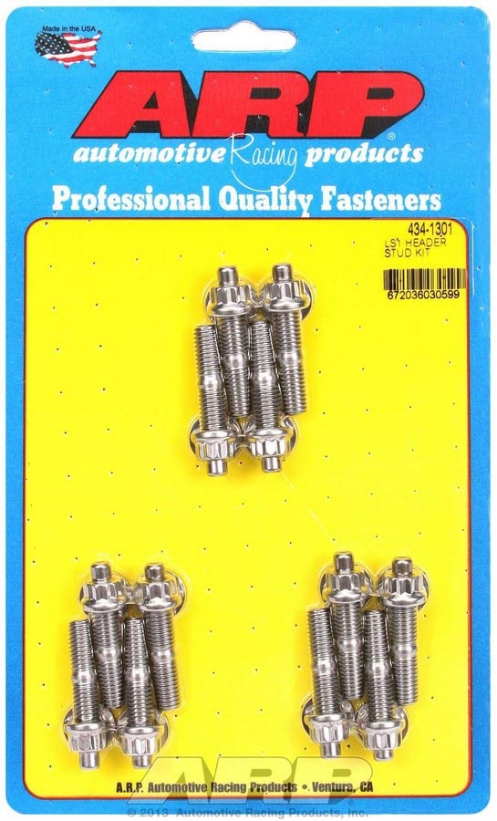 Arp - S/S Header Stud Kit - M8 X 1.750in Oal (12)