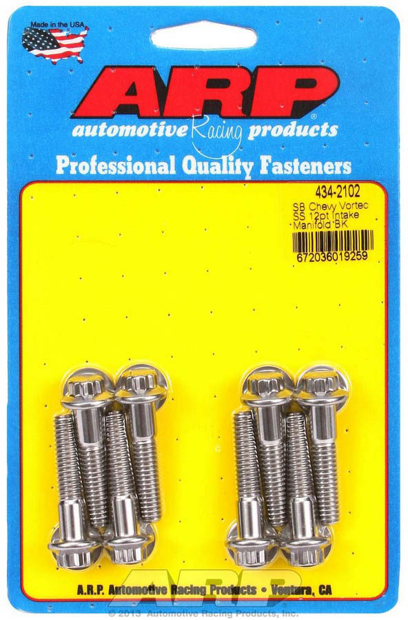 Arp - Sbc S/S Intake Bolt Kit 12Pt.