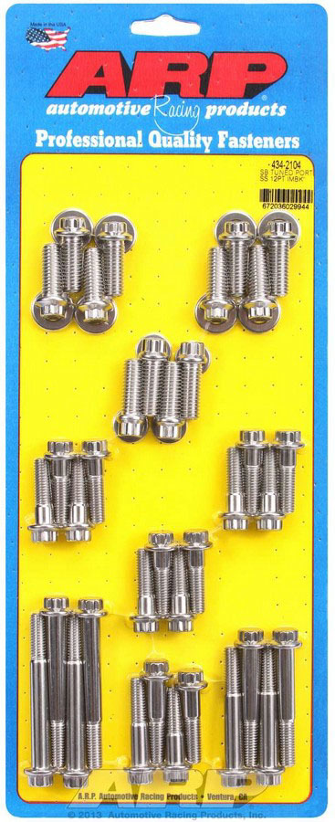 Arp - Sbc S/S Intake Bolt Kit 12Pt