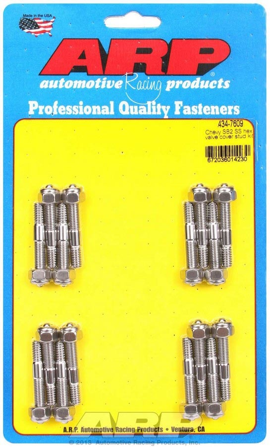 Arp - S/S Valve Cover Stud Kit 6pt. (16)