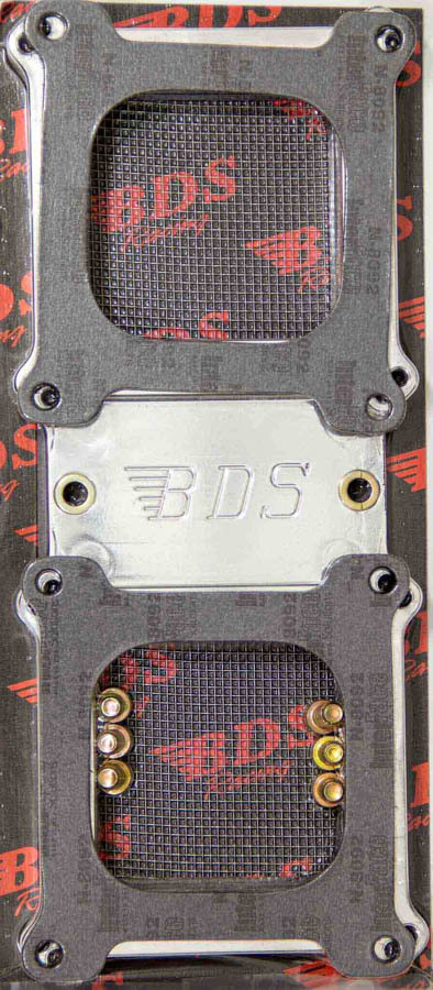 [BDSCA-9025] Blower Drive Service - Dual Carb Adapter Polished 671/871