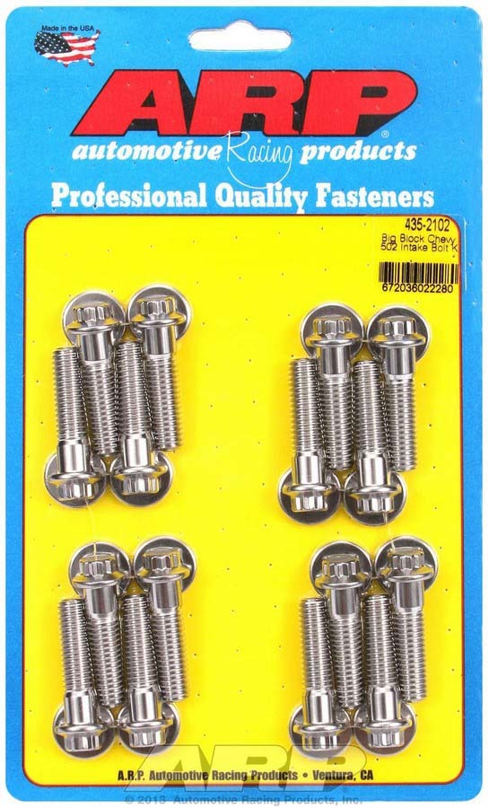 Arp - Bbc S/S Intake Bolt Kit 12pt