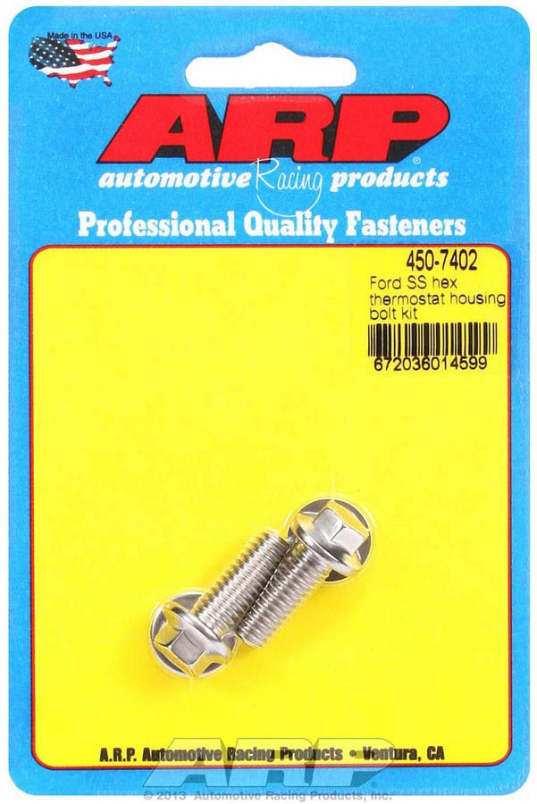 ARP - S/S Thermostat Housing Bolt Kit 6pt.