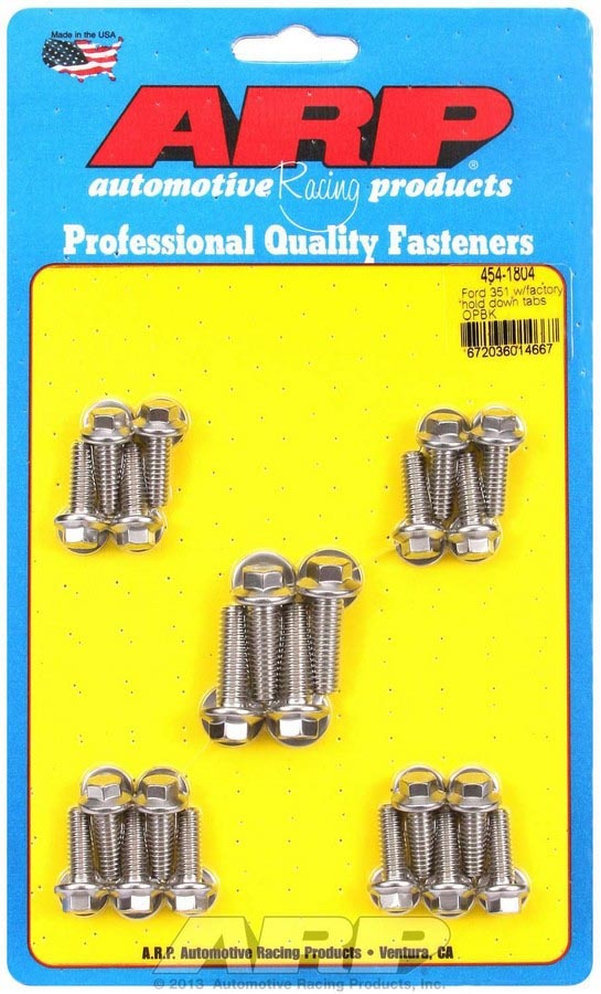 Arp - Sbf Oil Pan Bolt Kit