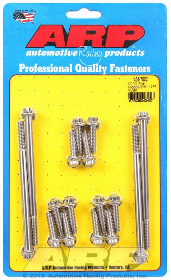 ARP - Valve Cover Bolt Kit 12pt SBF