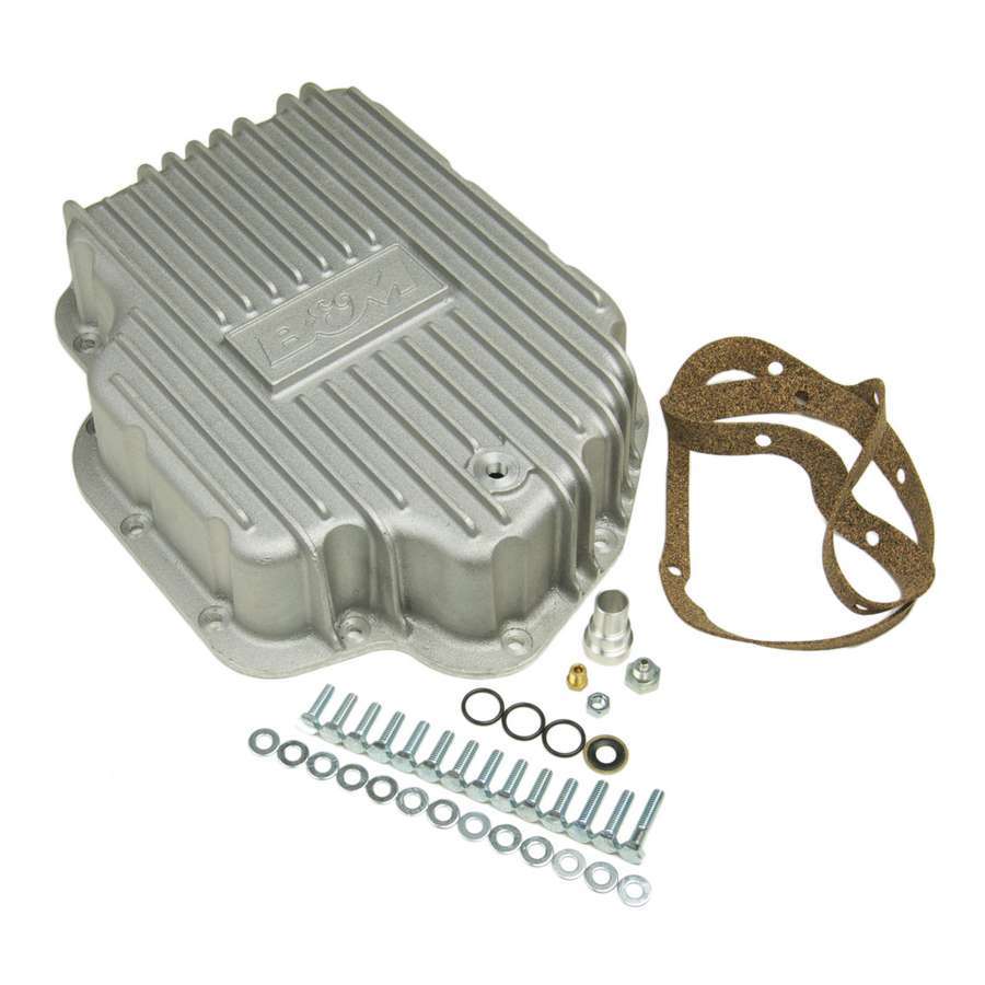 B And M Automotive - Cast Alum Tranny Pans