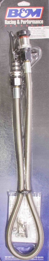 B And M Automotive - Locking Trans Dipstick Kit 2010-Up Camaro SS