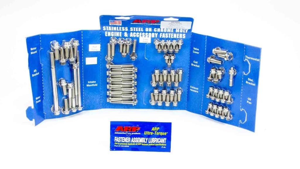 ARP - Sbf S/S Complete Engine Fastener Kit 12Pt.
