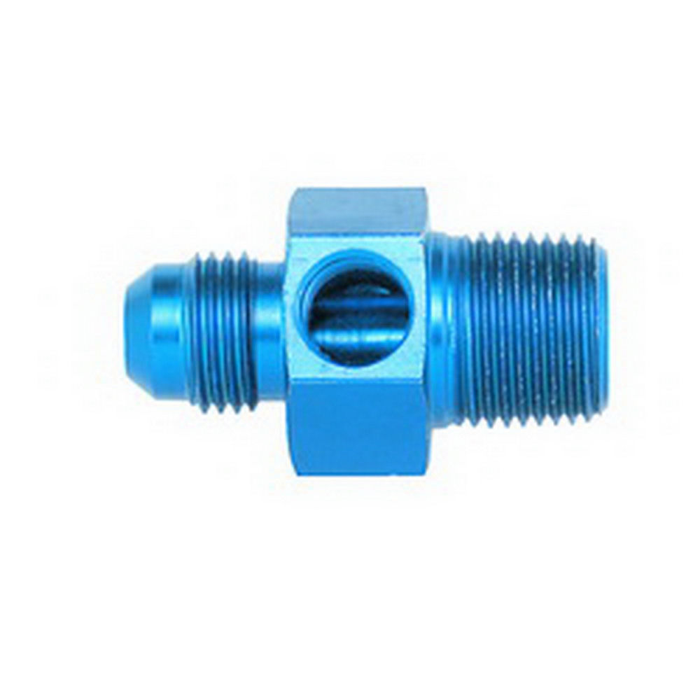 [AERFCM2279] Aeroquip - #8 To 3/8in NPT Str Adpt W/ 1/8in NPT Port