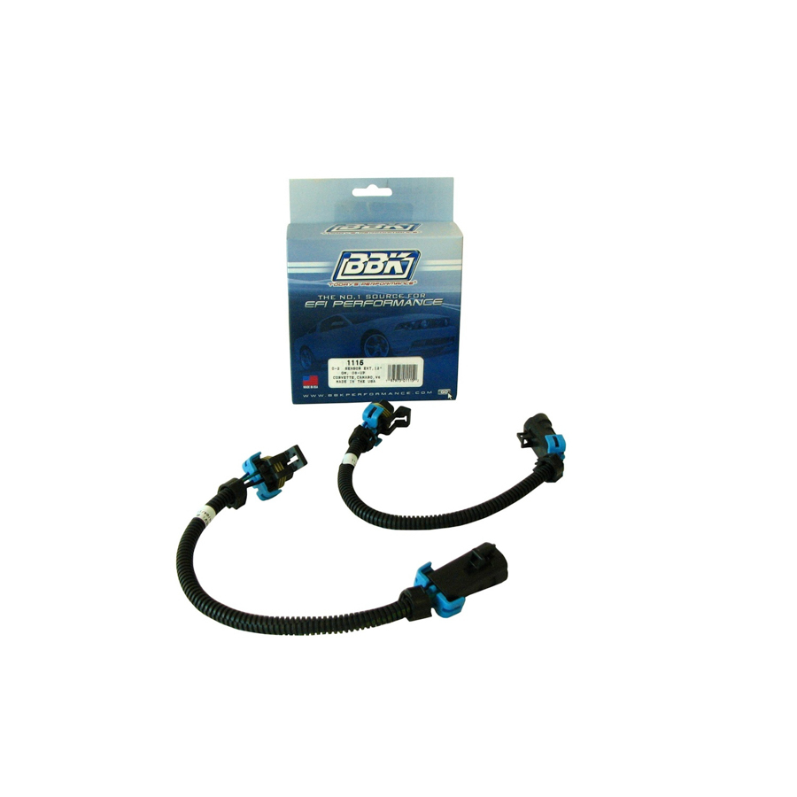 Bbk Performance - O2 Sensor Wire Extension Kit Pr 12In Gm Cam/Corv
