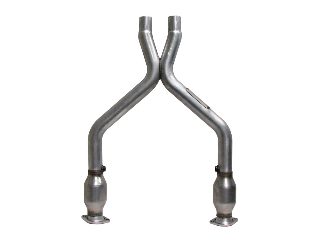 [BBK1461] Bbk Performance - 2-1/2 X-Pipe W/Cats 11-14 Mustang V6