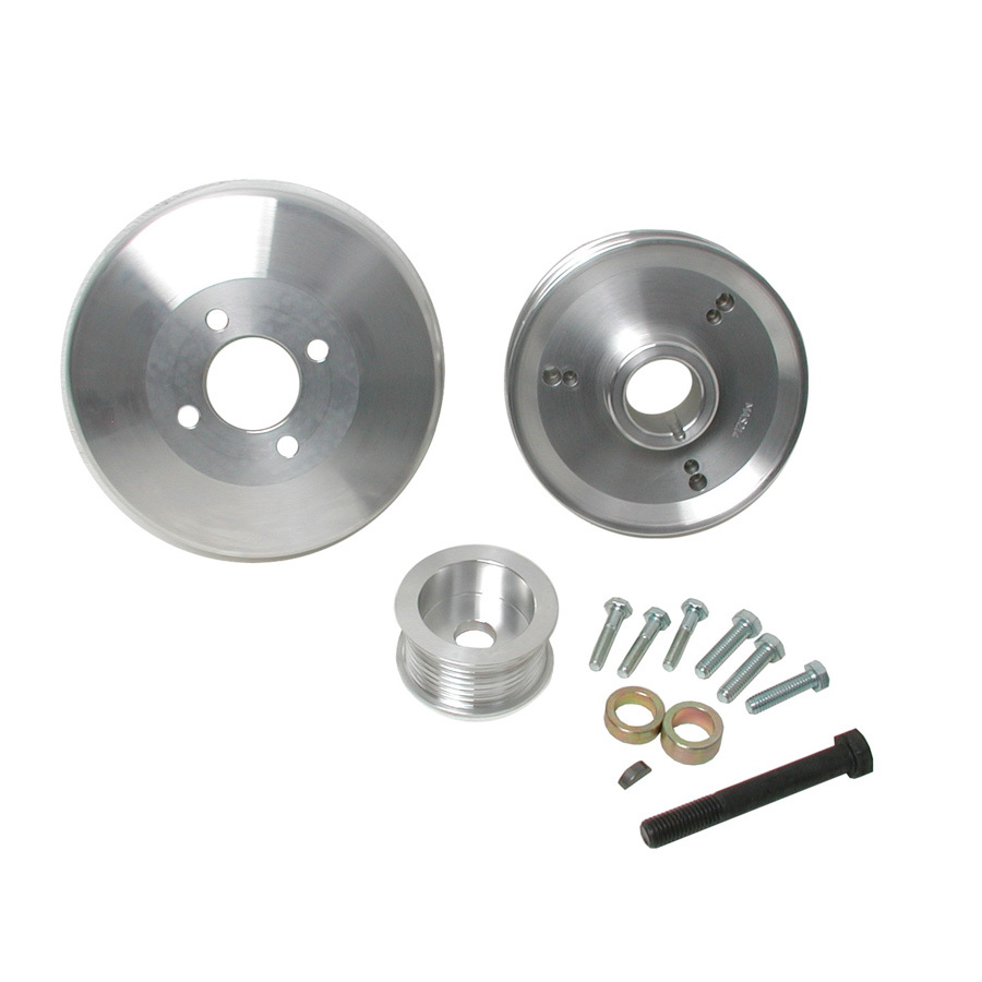 [BBK15550] Bbk Performance - 3Pc. Aluminum Pulley Kit - 97-03 Ford 4.6/5.4L
