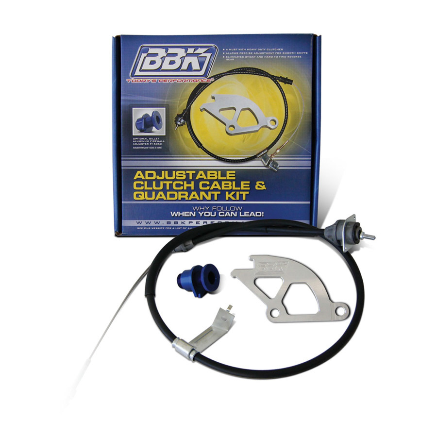 [BBK16095] Bbk Performance - Clutch Quadrant & Cable Kit - 96-04 Mustang