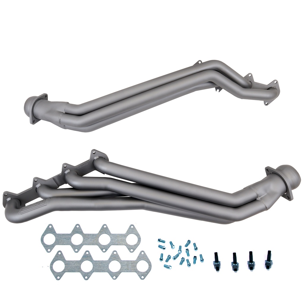 [BBK1641] BBK Performance - 1-5/8 Full-Length Header 05-10 Mustang GT Chrome