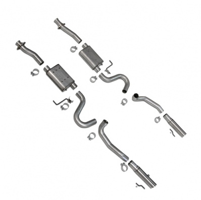 [BBK3001] BBK Performance - Varitune Cat-Back Exh. System 86-04 Mustang V8