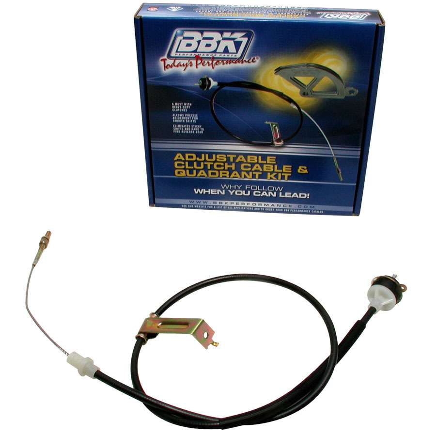 [BBK3519] BBK Performance - Adjustable Clutch Cable 96-04 Mustang