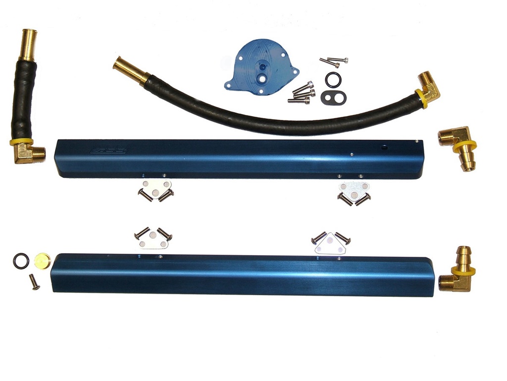 [BBK5010] BBK Performance - Hi-Flow Alm. Fuel Rails - 86-93 5.0L Mustang