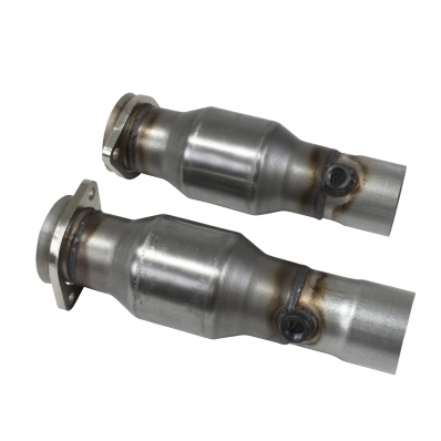 [BBK40441] BBK Performance - Mid Pipes W/Converters Short Camaro SS 16-17
