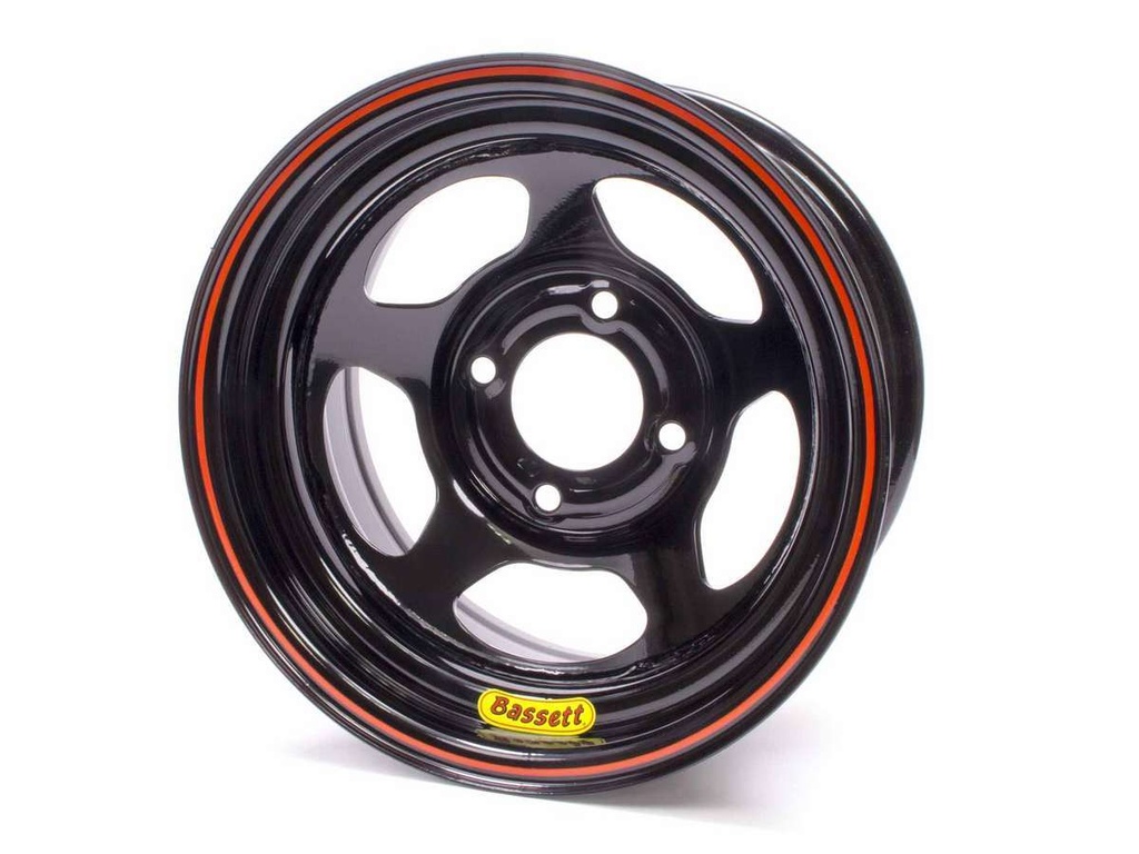 [BAS37ST3] Bassett - 13x7 4.50in Black Rolled