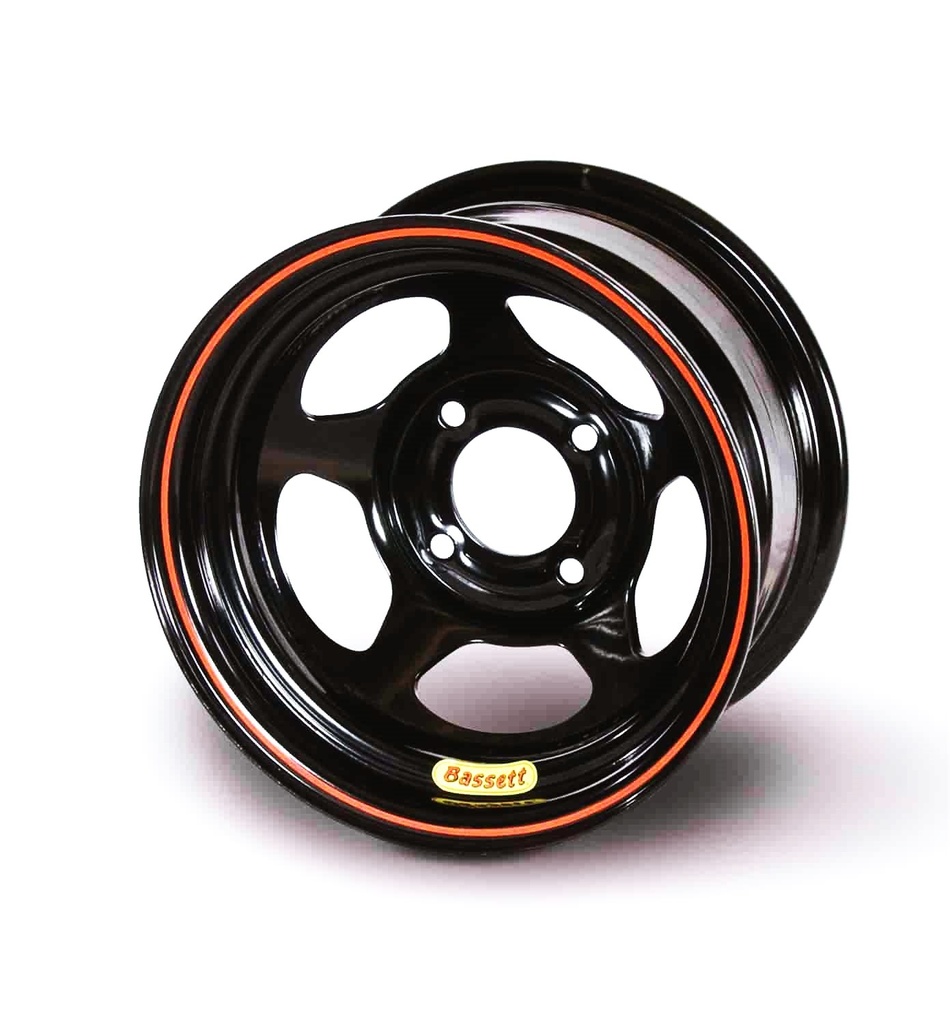 [BAS38SN2] Bassett - Wheel 13in X 8in 5x100mm Black