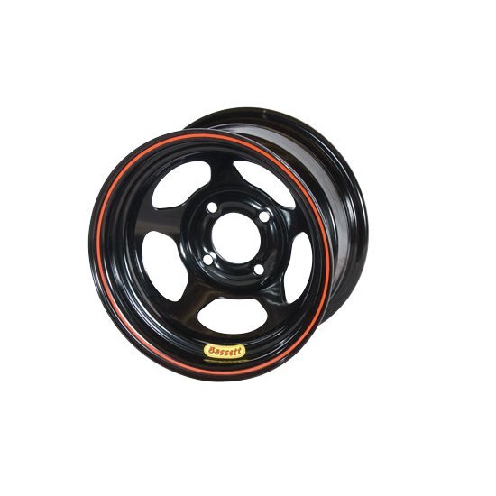 [BAS38SP3] Bassett - Wheel 13x8 4x4.25in 3in BS Black