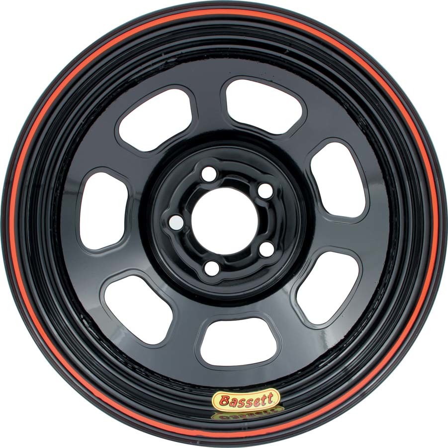 [BAS47SN2] Bassett - Wheel 14x7 D-Hole 5x100mm 2in BS Black