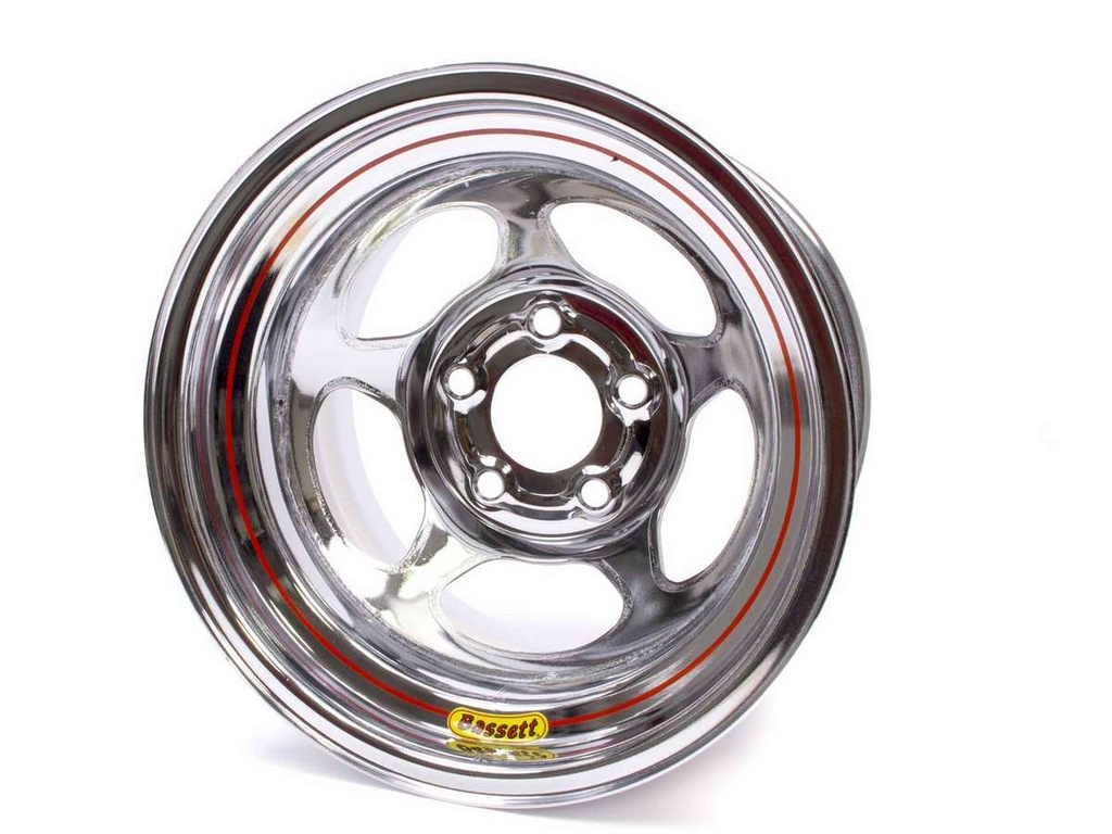 [BAS50L55C] Bassett - 15x10 Chrome Inertia 5x5 5in Bs
