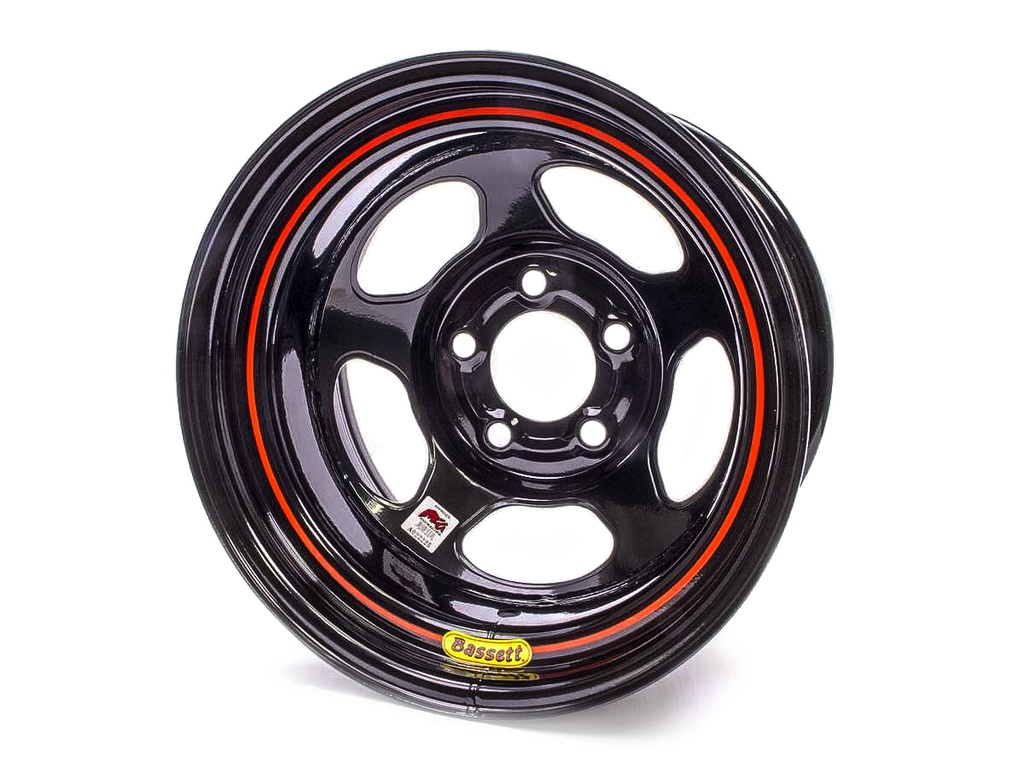 [BAS50L56] Bassett - 15X10 5x5 Black Inertia 6in BS