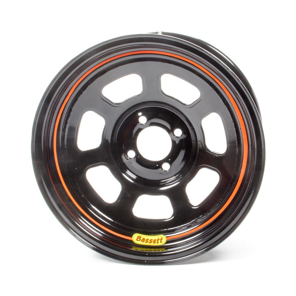 [BAS57SH3] Bassett - Wheel 15X7 D Hole 4X 100Mm 3In Black