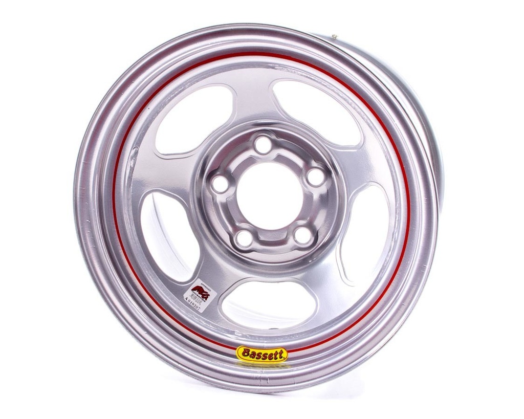 [BAS58A54IS] Bassett - 15x8 IMCA Silver Inertia 5x5