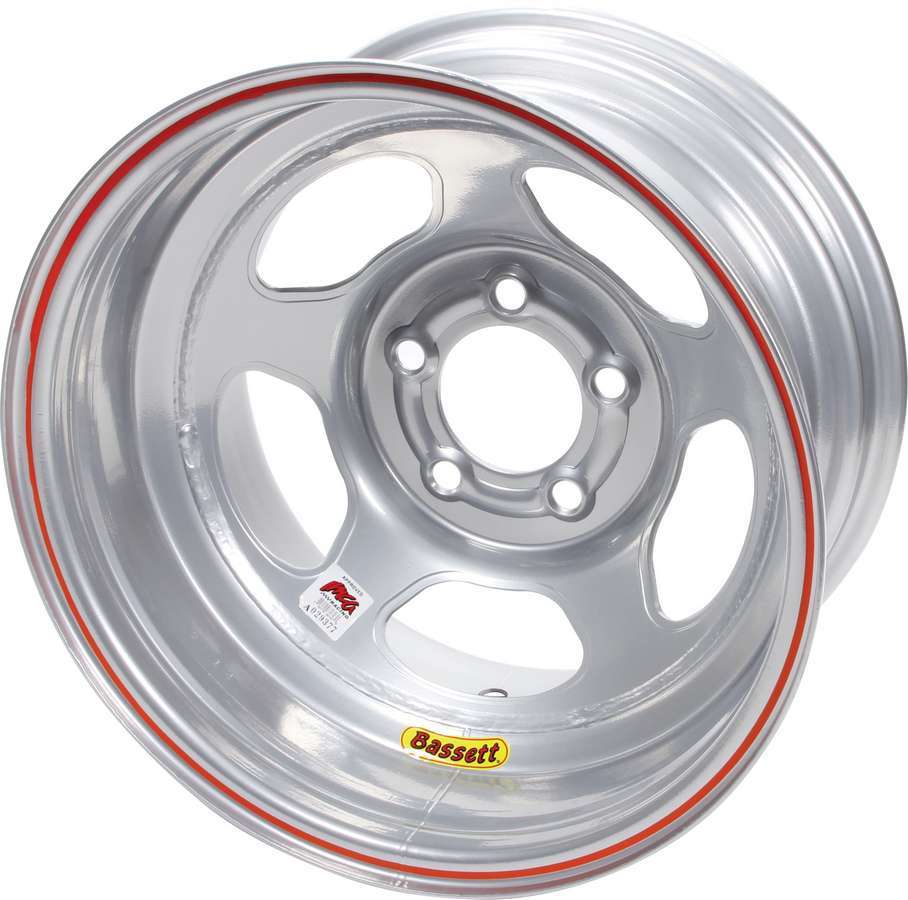 [BAS58AC4IS] Bassett - 15x8 Imca Silver Inertia 5x4.75