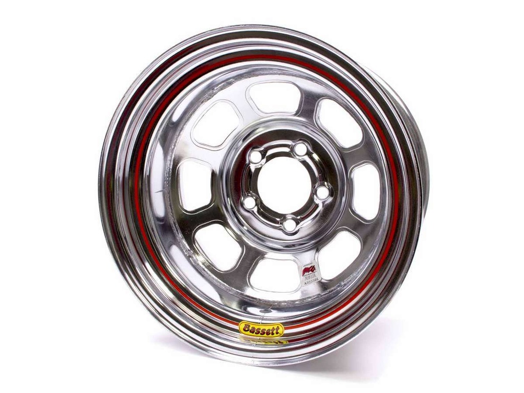 [BAS58DC4IC] Bassett - 15x8 Chrome Wheel 4.75inbc 4in Bs