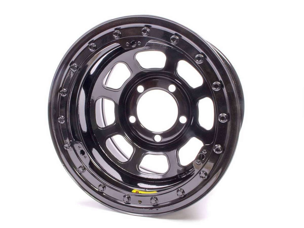 [BAS59D53LK] Bassett - 15 X 8.75 B/L Black 5X5 3In Bs D-Hole