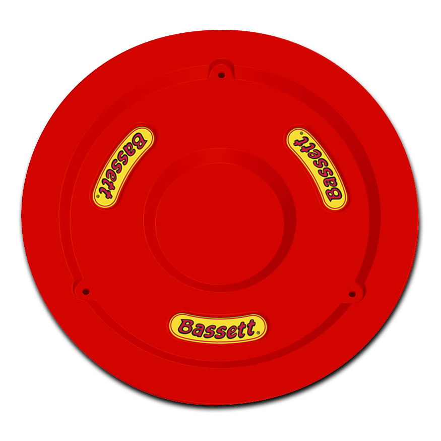 [BAS5PLG-FLORED] Bassett - Wheel Cover 15in Red Fluorescent