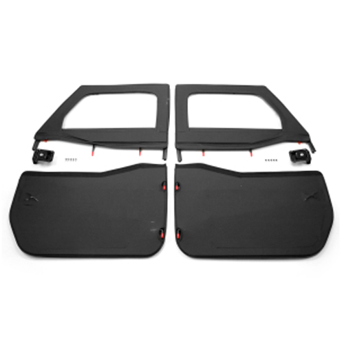 [BES51750-17] Bestop - Full 2-Piece Fabric Door Jeep 18-20 Wrangler JL