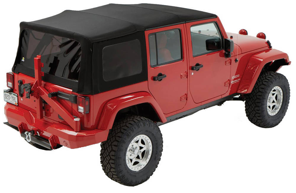 Bestop - Supertop NX Black Twill 07-16 Wrangler JK 4 Door