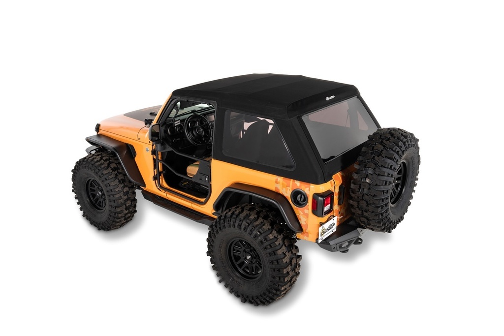 Bestop - 18- Jeep Wrangler JL 2Dr Trektop Glide Blk Diamond