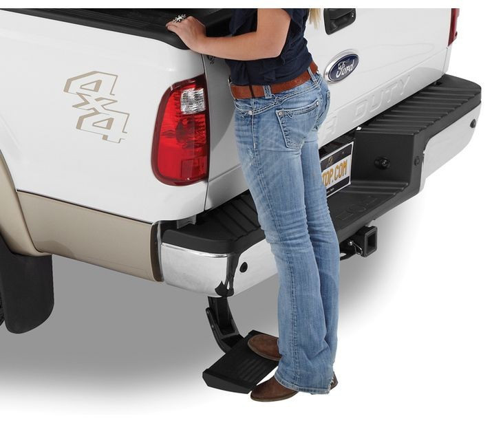 [BES75505-15] Bestop - Trek Step Rear Mount Black Spring-Loaded Toyota