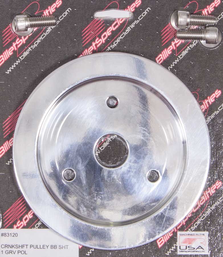 [BSP83120] BSP83120 - Polished Bbc 1 Groove Lower Pulley