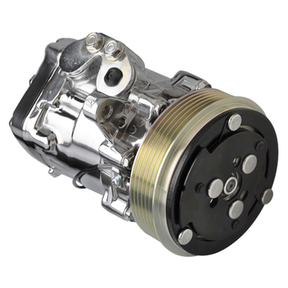 [BSP12060] BSP - A/C Compresser SD-7 Serpintine Polished