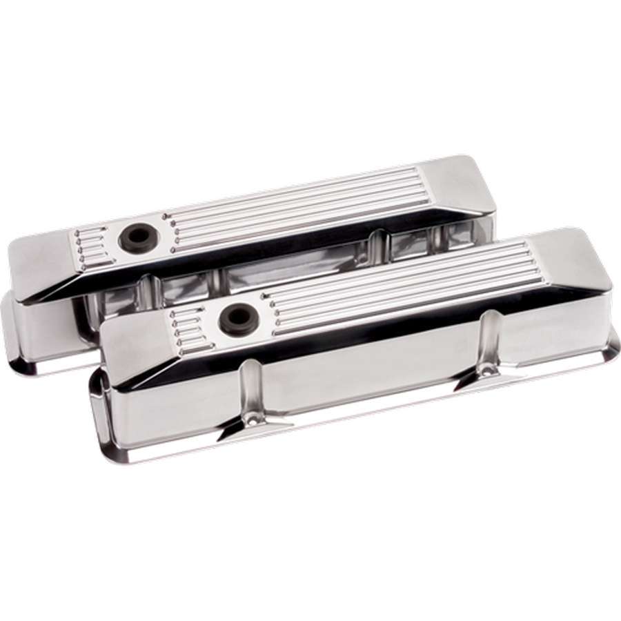[BSP95620] BSP95620 - Valve Covers Sbc Ribbed Polished Tall