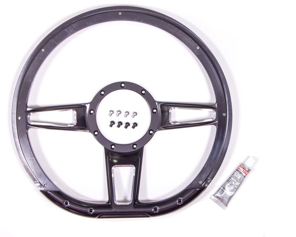 Bsp - Steering Wheel Formula D-Shaped 14In Contrast