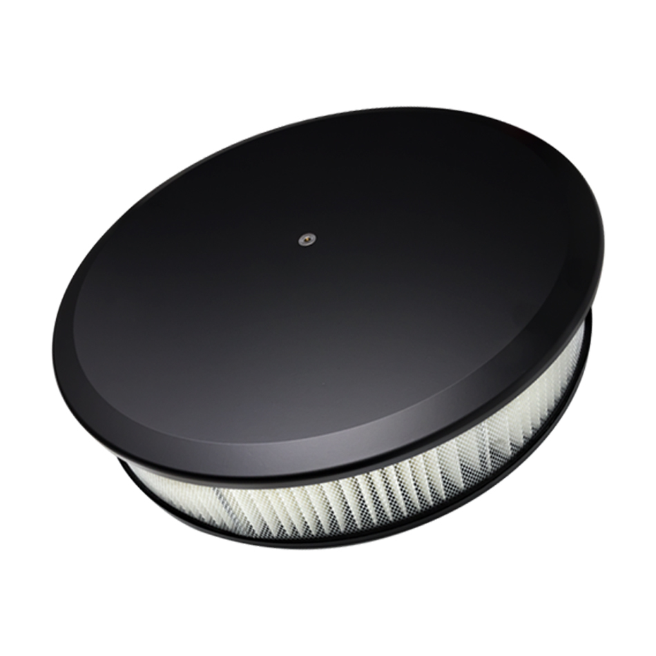 [BSPBLK15829] BSP - Air Cleaner 14in Round Plain Black