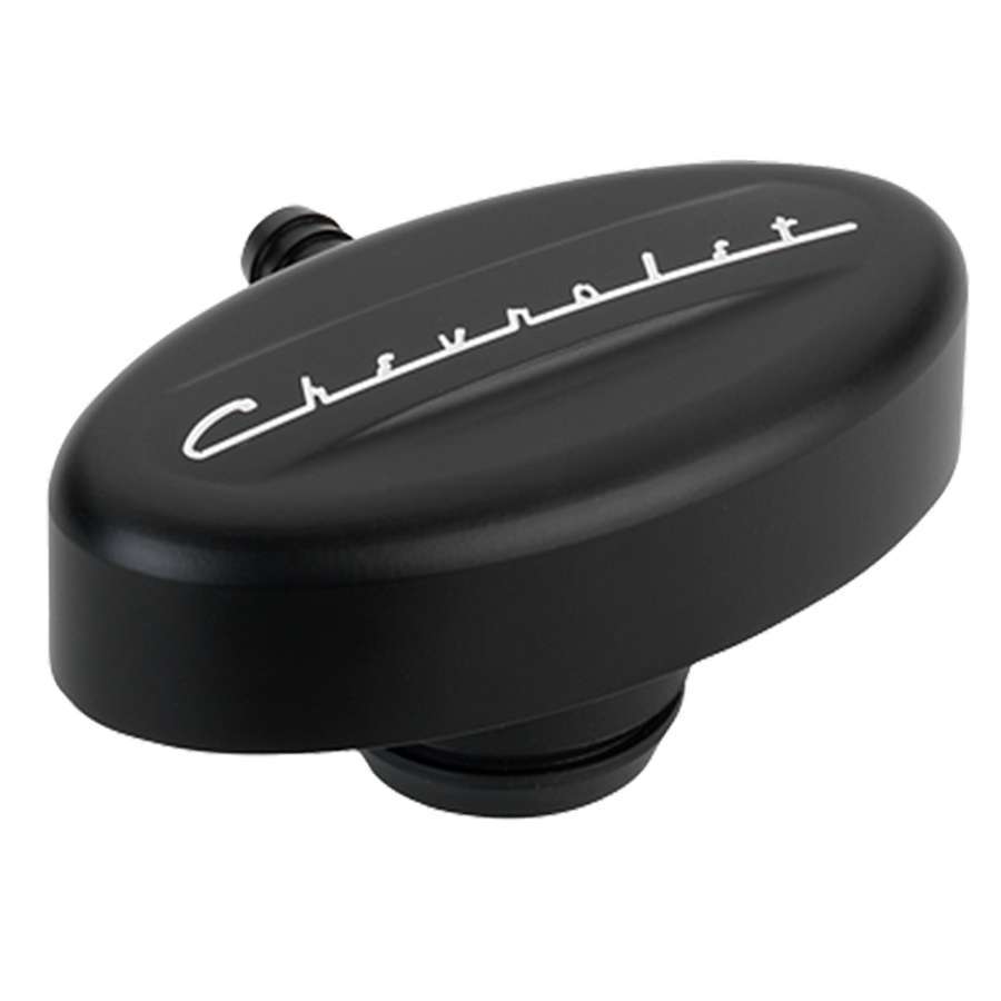 [BSPBLK21923] BSP - PCV Breather 1-1/4in Vc Retro Black Chevrolet