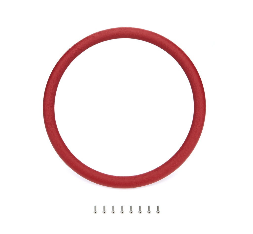 [BSP29005] BSP29005 - Steering Wheel Red Wrap Leather Half