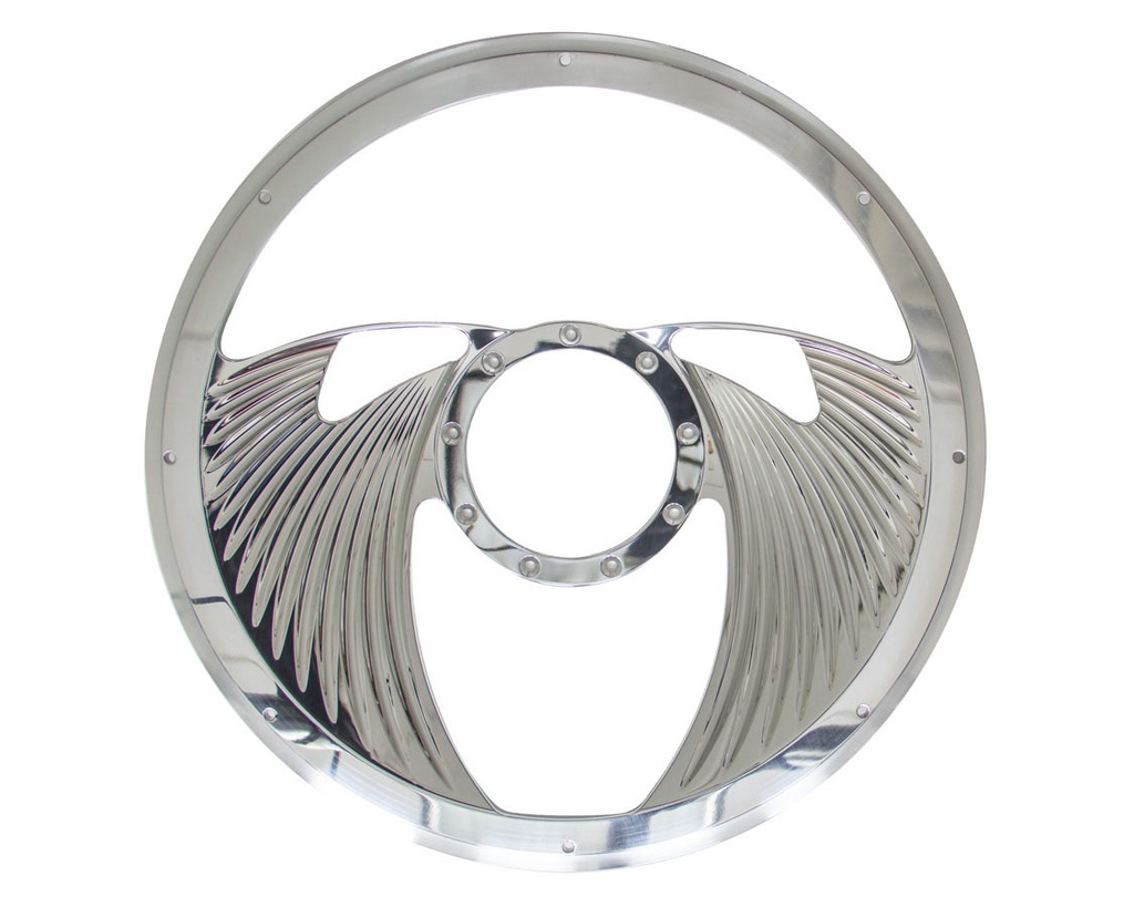 [BSP29825] BSP - Half Wrap Steering Wheel -Eagle Polished