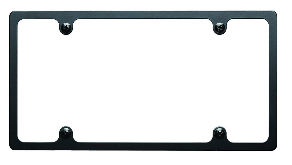 [BSPBLK55020] Billet Specialties - License Plate Frame Slim Line Black