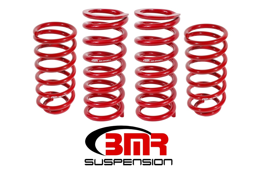 [BMRSP027R] Bmr Suspension - 79-04 Mustang Lowering Spring Kit 1in Drop